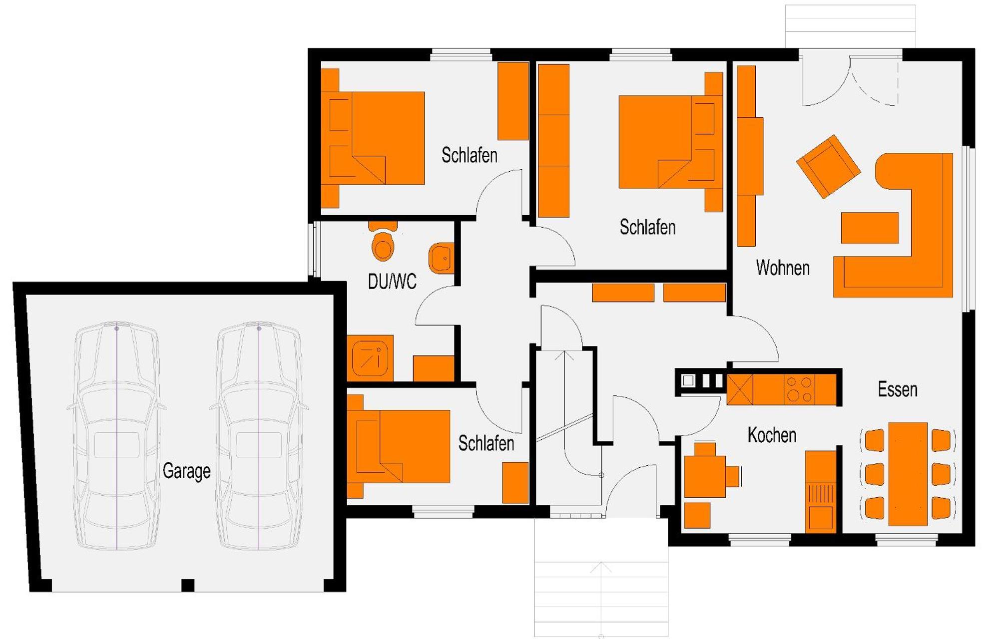 Ferienwohnung Gerken Wieda Værelse billede